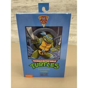 NECA Pizza Club Leonardo Leads Teenage Mutant Ninja Turtles TMNT Action Figure